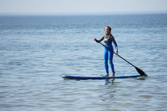 Уроки серфинга и САП-серфинга в Зеленоградске